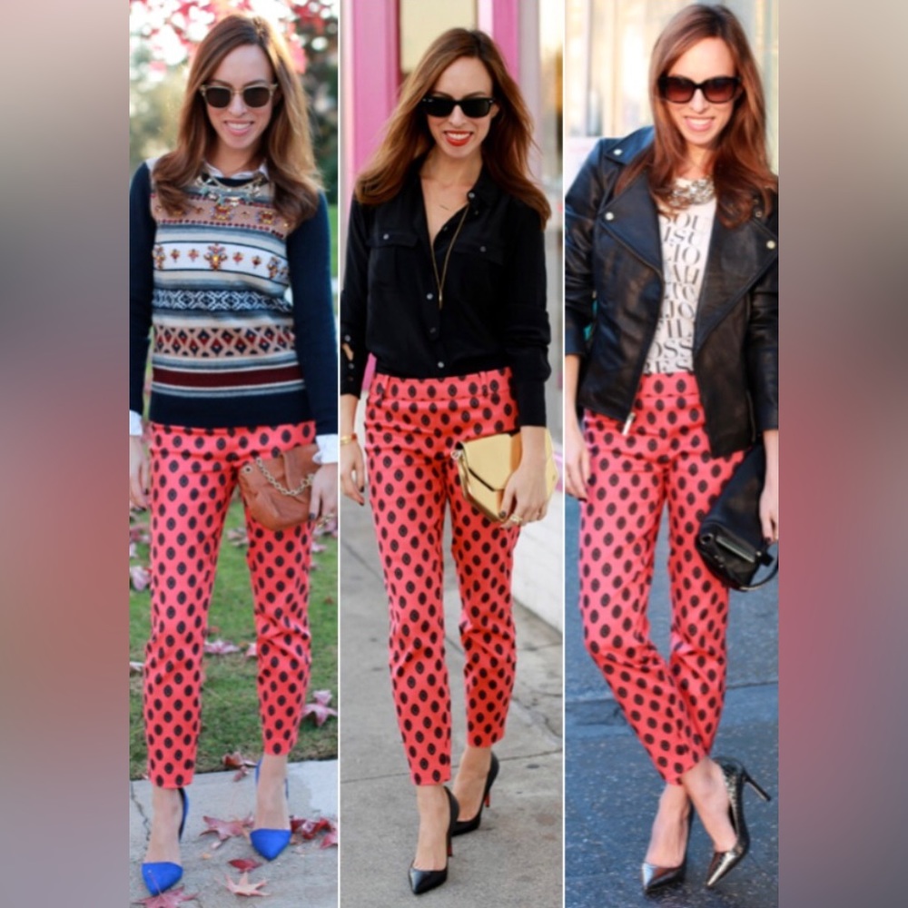 J crew Minnie pant in medallion Print*